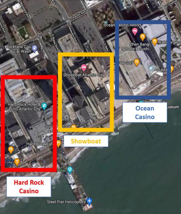 Cozysuites At Showboat Best 2Br3Ba Condo In Town Atlantic City Eksteriør bilde